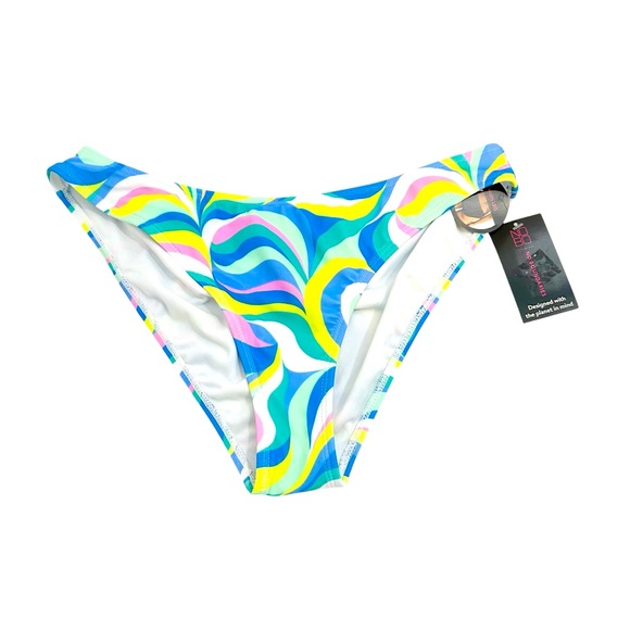 No Boundaries NOBO Multicolor Swirl Bikini Set Juniors Size 11-13 - Picture 9 of 16